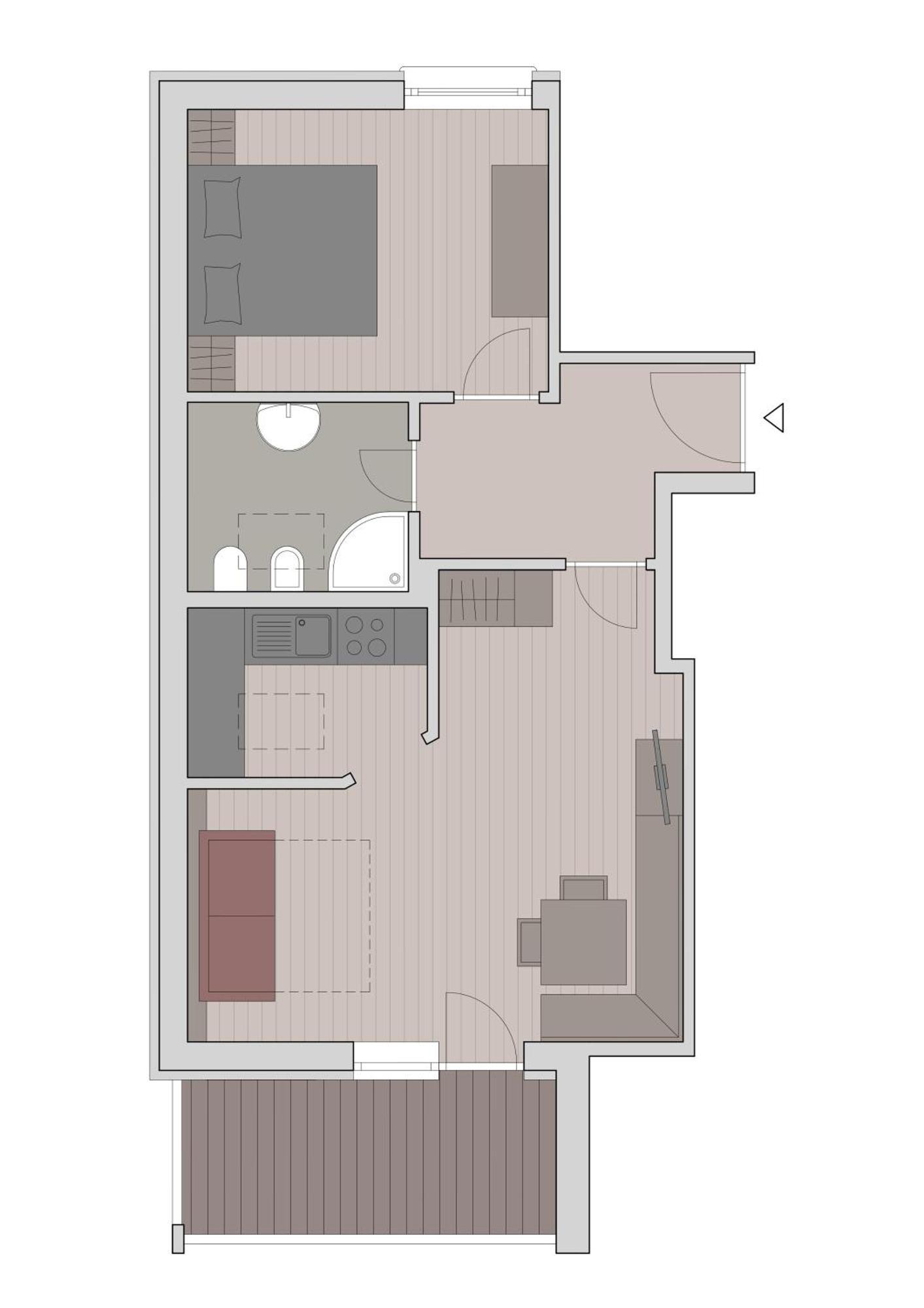 Residence Tombla Urtijëi Oda fotoğraf